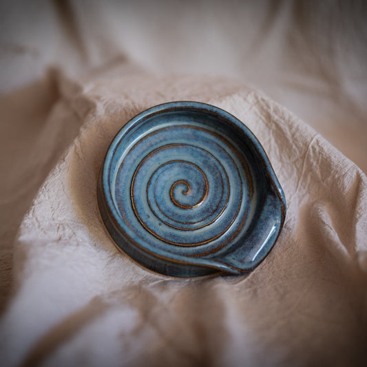 Spoon Rest - Seaside Blue
