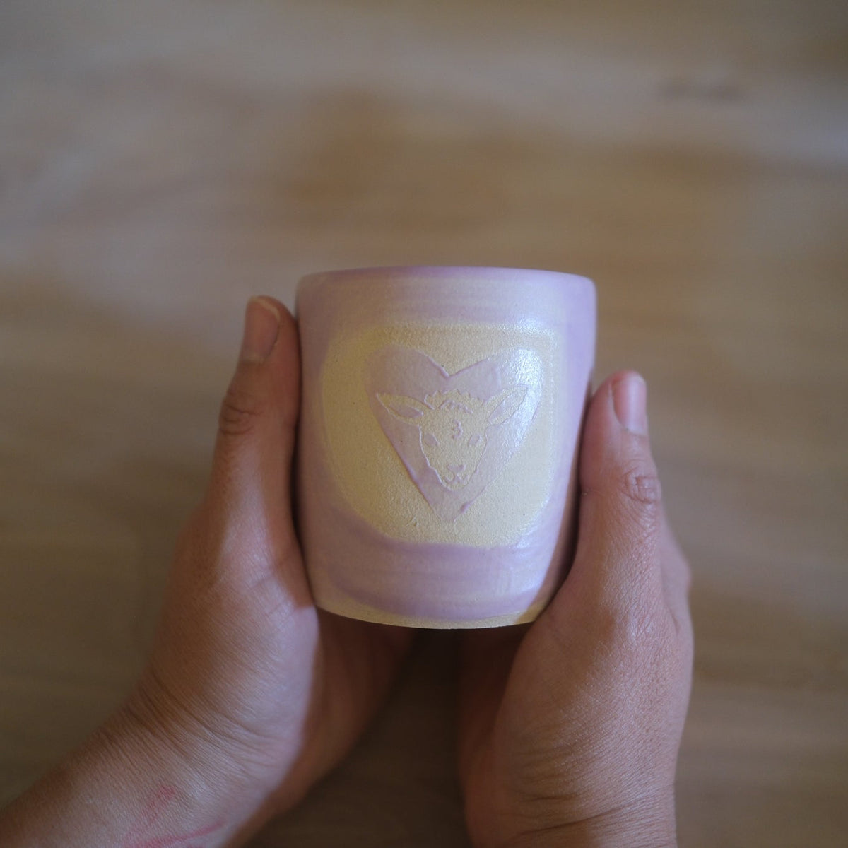 Little Lamb Tumbler - Faded Lilac