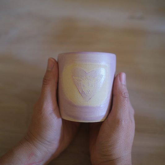 Little Lamb Tumbler - Faded Lilac