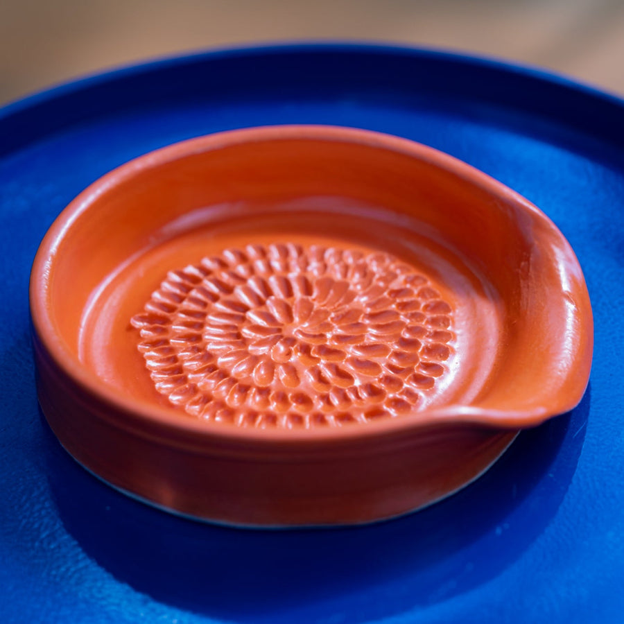 The Fiesta Garlic Grater & Spoon Rest