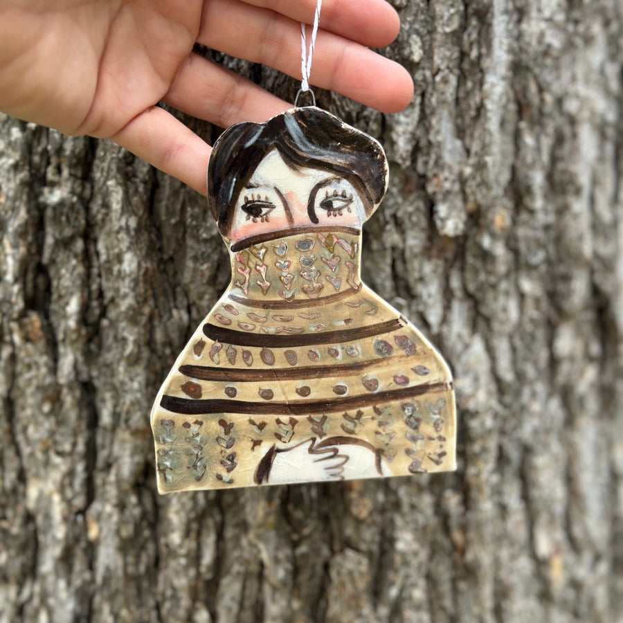 Stacy - Knit Gal Ornaments Collection